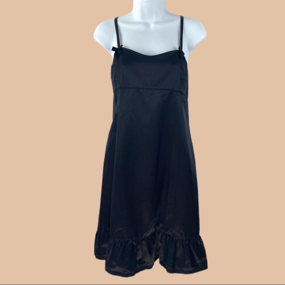 Marc by Marc Jacobs - Black Satin - Slip Dress - NWT